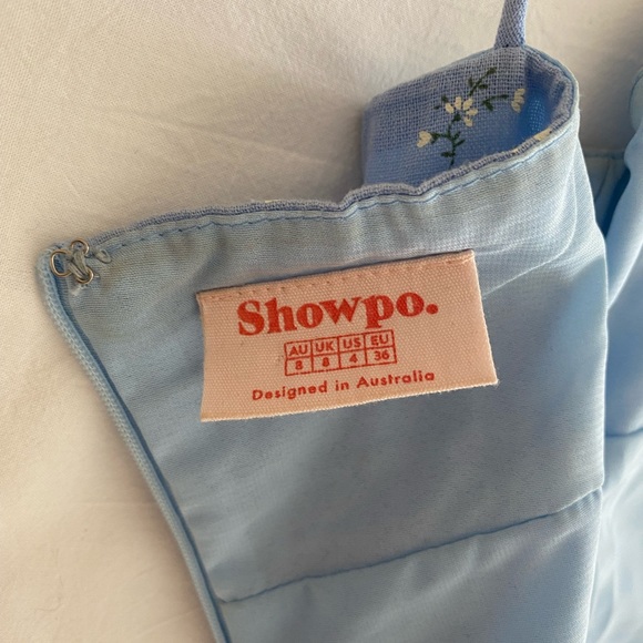 Find An Island dress in blue floral - Picture 5 of 5